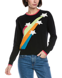 Brodie Cashmere Shooting Star Cashmere-Blend Sweater