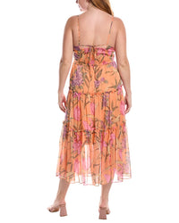 Reveriee Tiered Midi Dress