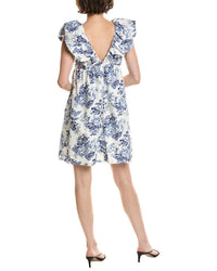 Reveriee Gathered Mini Dress