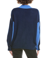 &Isla Ruby Colorblock Cashmere Sweater