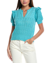 &Isla Kizzy Pointelle Sweater