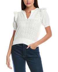 &Isla Kizzy Pointelle Sweater