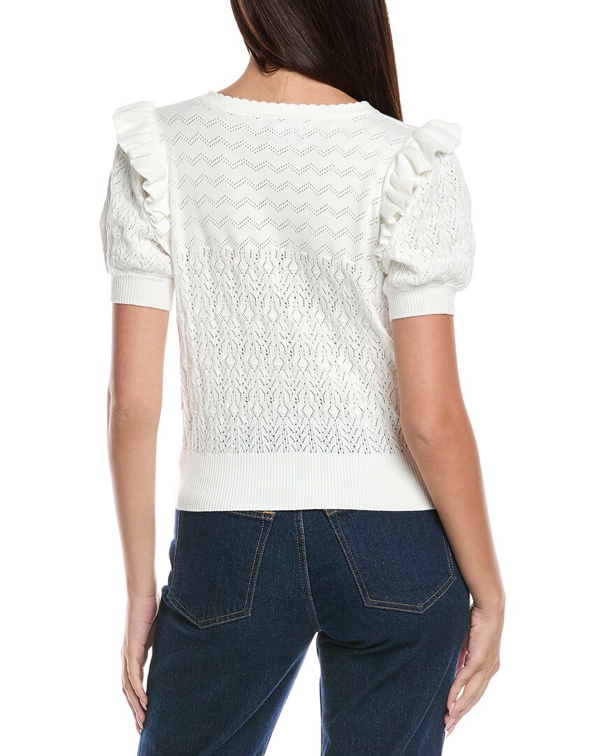 &Isla Kizzy Pointelle Sweater