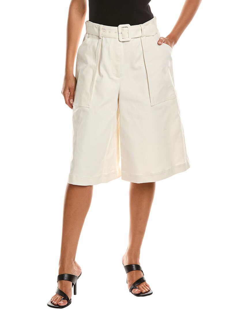 Nicholas Alex Utility Bermuda Short White