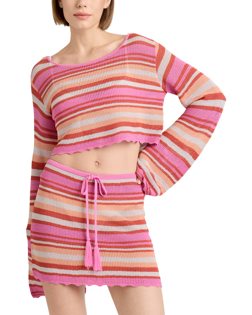 Cinq À Sept Ari Top Pink Multi