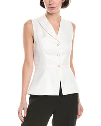 Jason Wu Peplum Vest 6 White