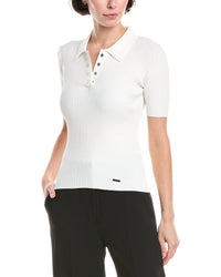 Jason Wu Ribbed Polo Shirt