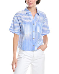 Jason Wu Jason Wu Linen-Blend Camp Shirt