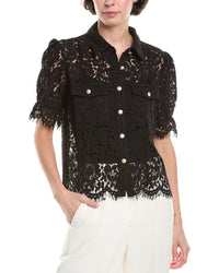 Jason Wu Lace Top Regular 0 (XS) Black
