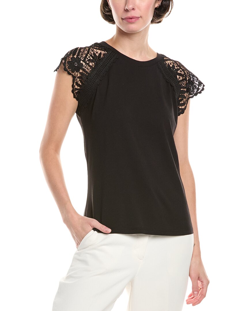 Jason Wu Lace Top Black