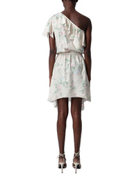 Zadig & Voltaire Robbie Jac Chaines Faded Silk Dress