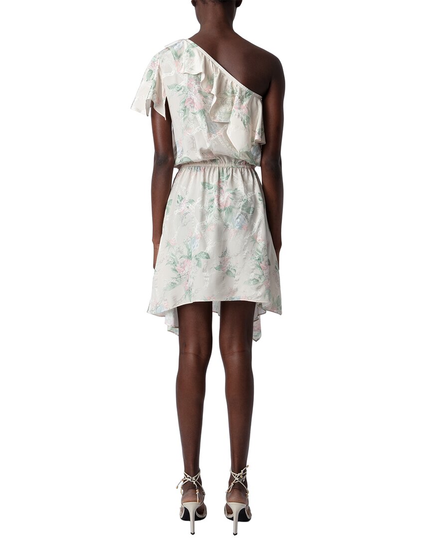 Zadig & Voltaire Robbie Jac Chaines Faded Silk Dress
