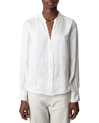 Zadig & Voltaire Twina Satin Shirt