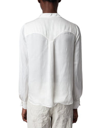 Zadig & Voltaire Twina Satin Shirt