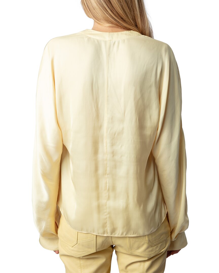 Zadig & Voltaire Tonastir Satin Shirt