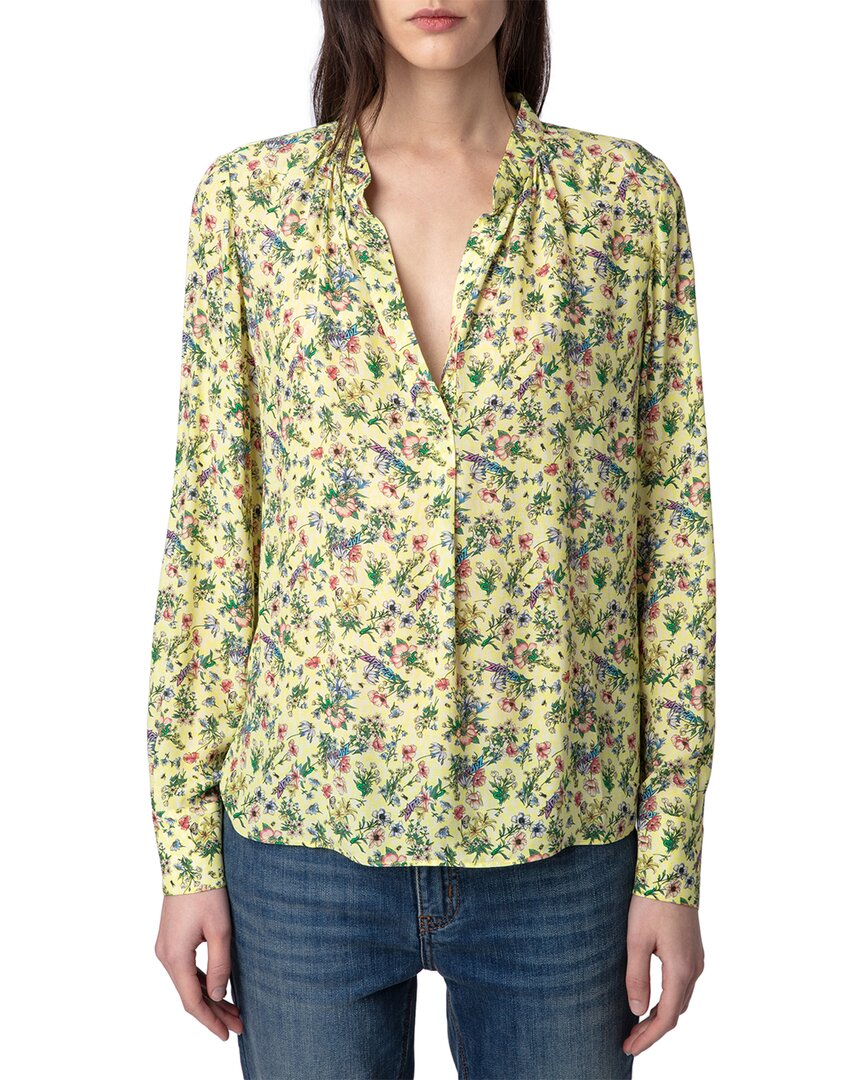 Zadig & Voltaire Tink Soft Small Garden Shirt Multi