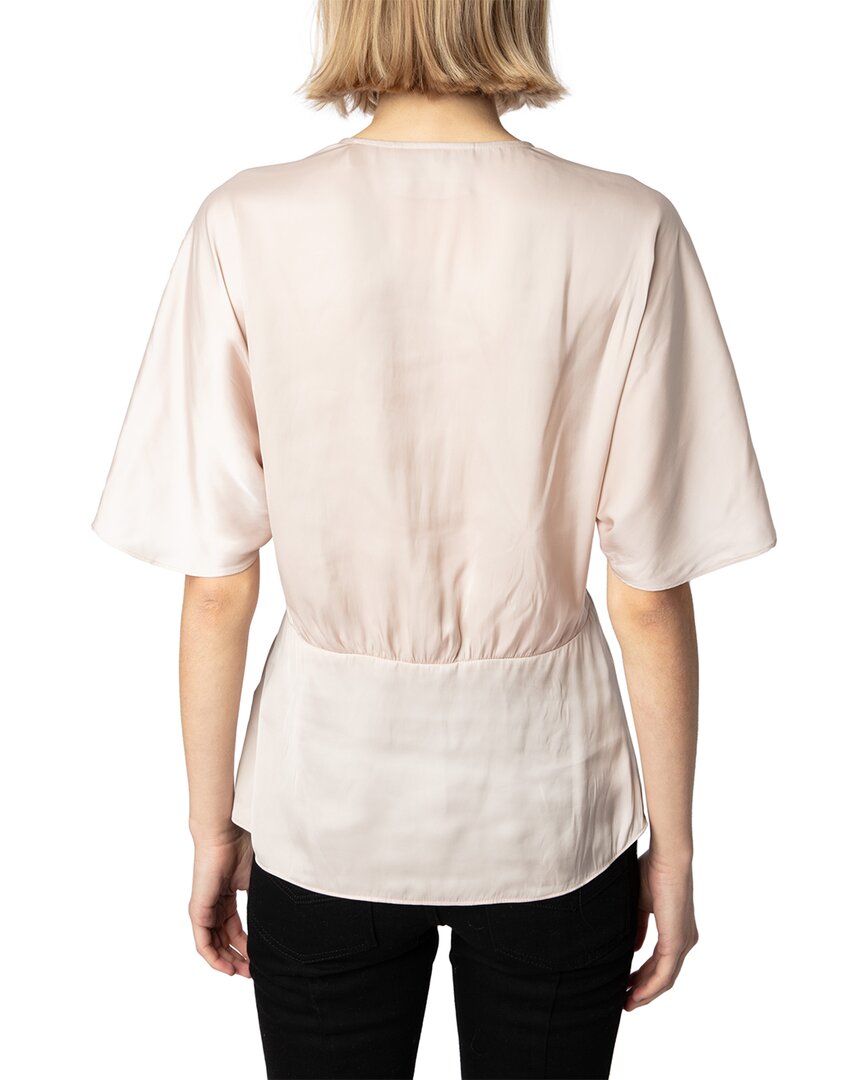 Zadig & Voltaire Thodri Satin Top