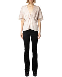 Zadig & Voltaire Thodri Satin Top
