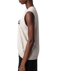 Zadig & Voltaire Nida Li Mon Amour Linen-Blend Top