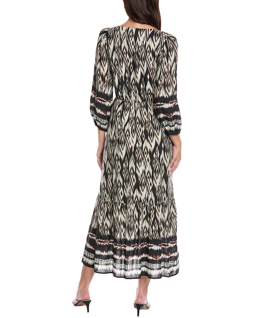 Velvet By Graham & Spencer Balloon Sleeve Midi Dress