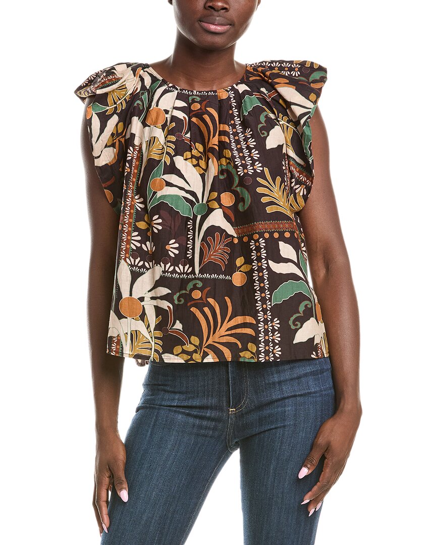 Velvet By Graham & Spencer Silk-Blend Top