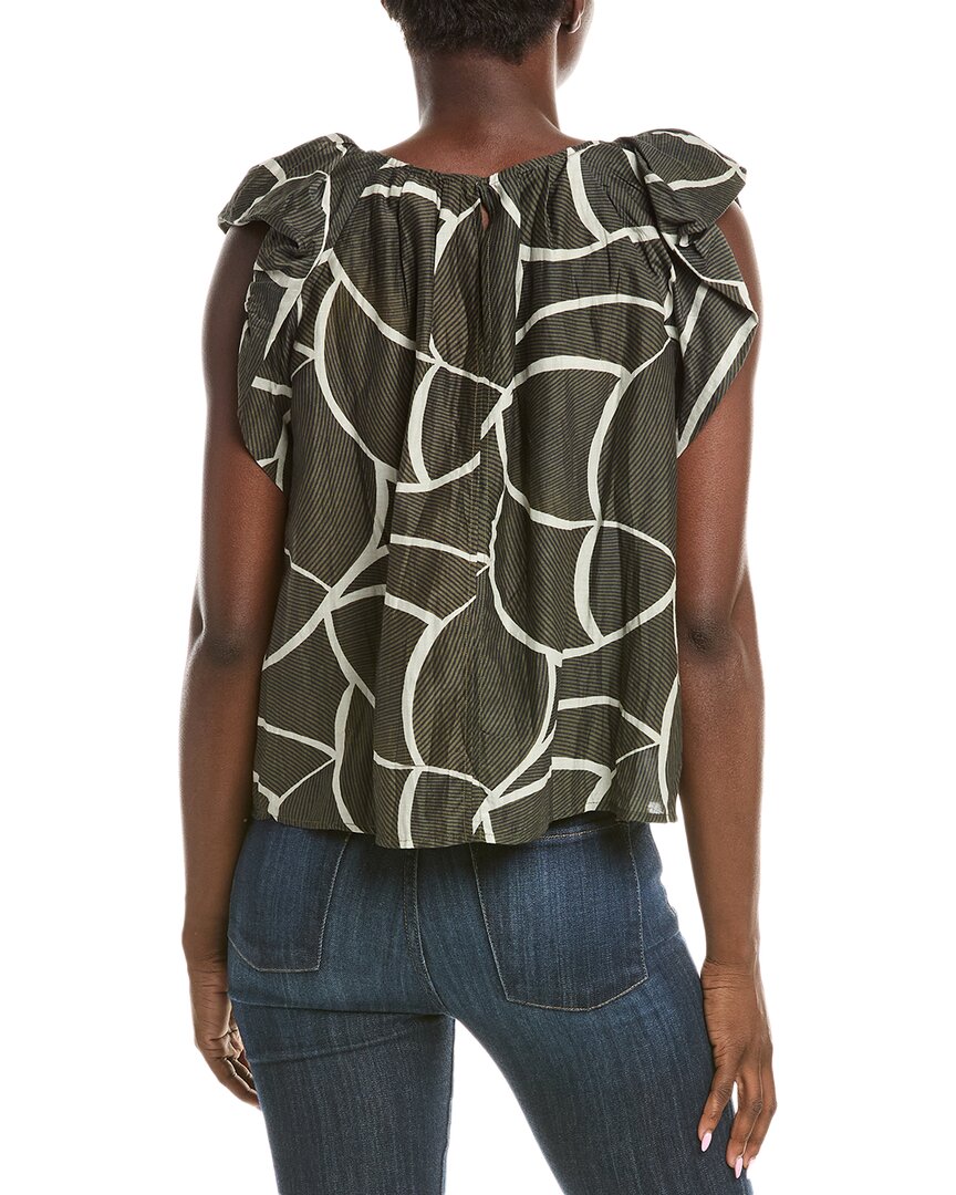 Velvet By Graham & Spencer Silk-Blend Top