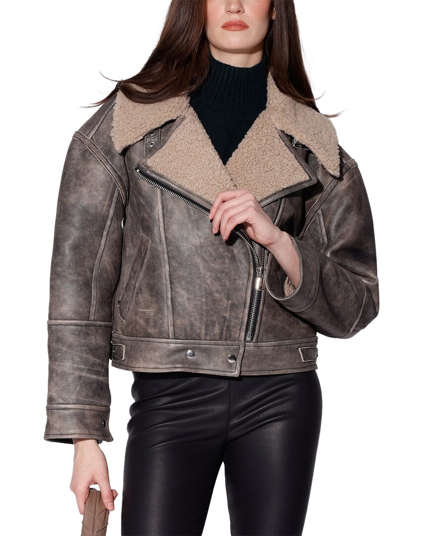 Walter Baker Richie Shearling Jacket
