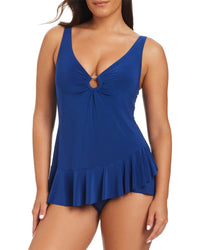 Beyond Control Swimwear Solid Essentials Swimdress