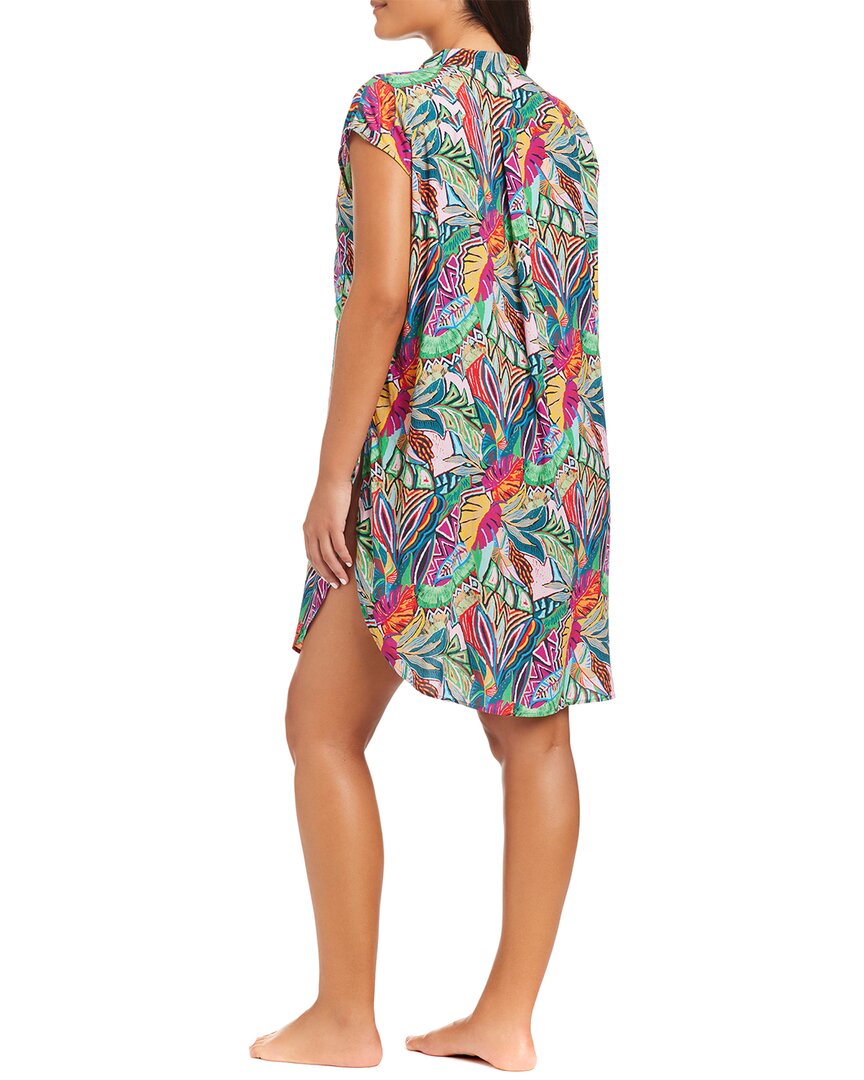 Beyond Control Swimwear Leaf It To Me Coverup Tunic
