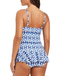 Beyond Control Swimwear Fine Ikat Swimdress
