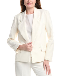English Factory Rick Rack Jacket White