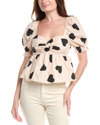 English Factory Top Tan