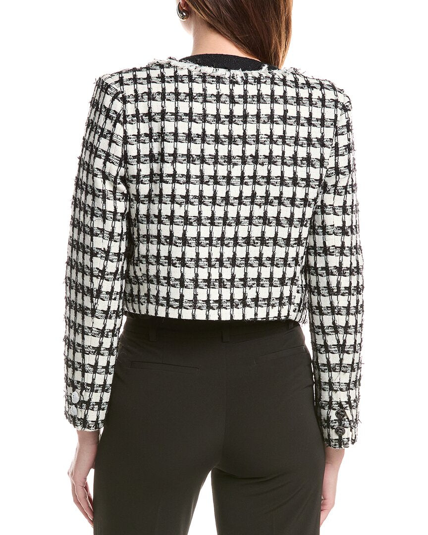 Endless Rose Cropped Tweed Jacket