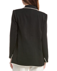 Endless Rose Pearl Trimmed Blazer