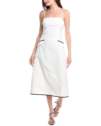 Endless Rose Midi Dress White