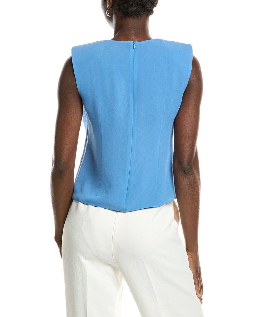 Akris Silk Pintuck Blouse