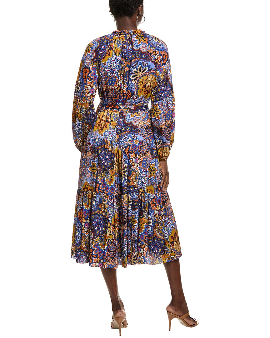 Elie Tahari The Sienna Paisley Silk Dress