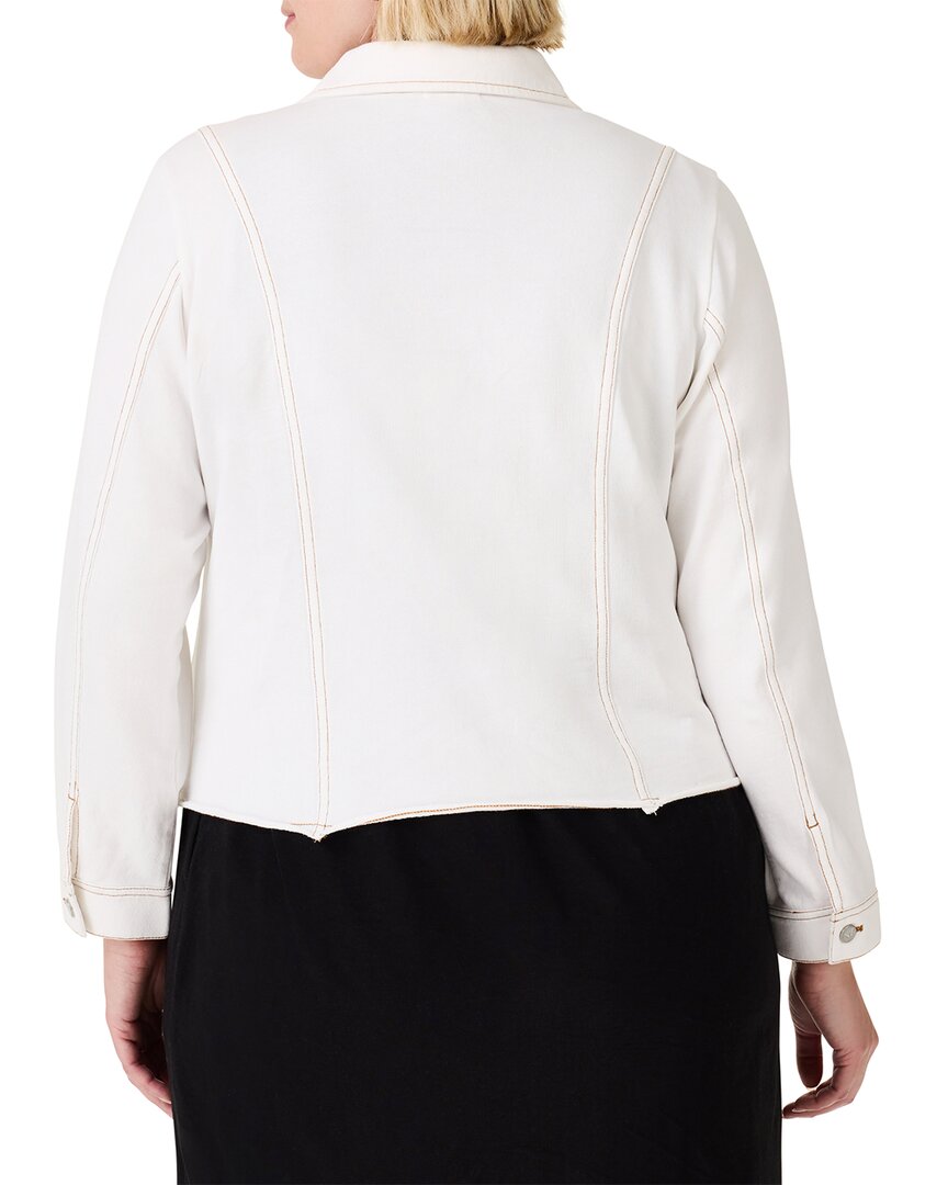Nic+Zoe Plus Denim Look Jacket