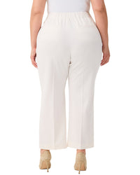 Nic+Zoe Plus Avenue Summer Wide Leg Crop Trouser
