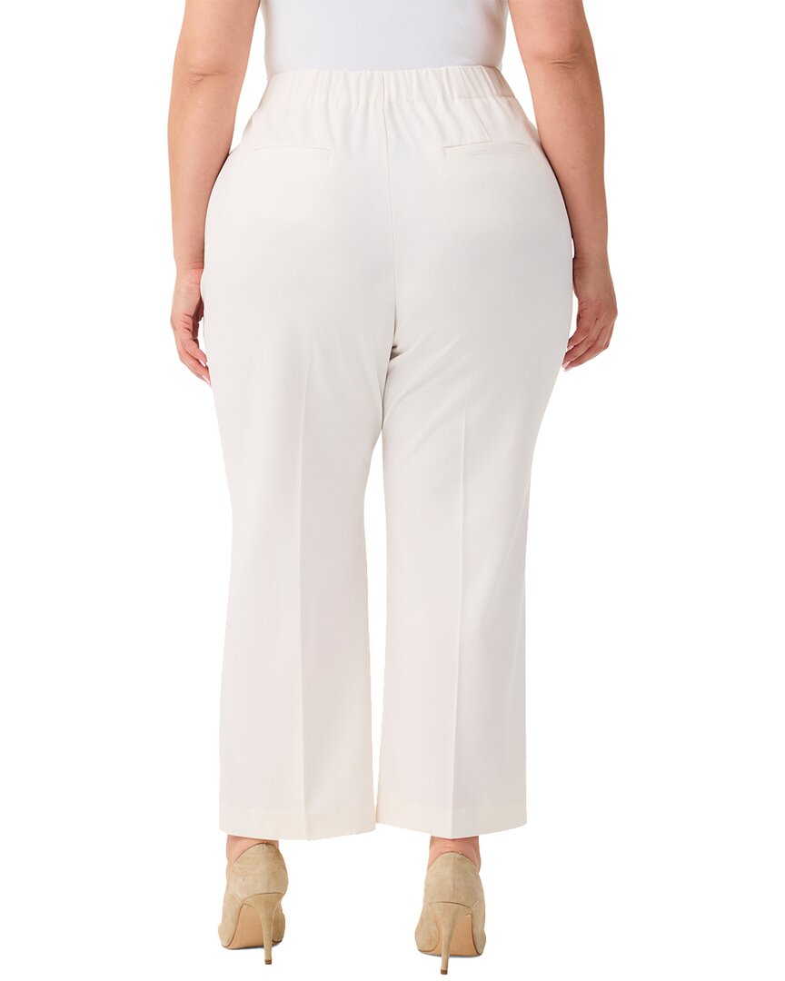 Nic+Zoe Plus Avenue Summer Wide Leg Crop Trouser