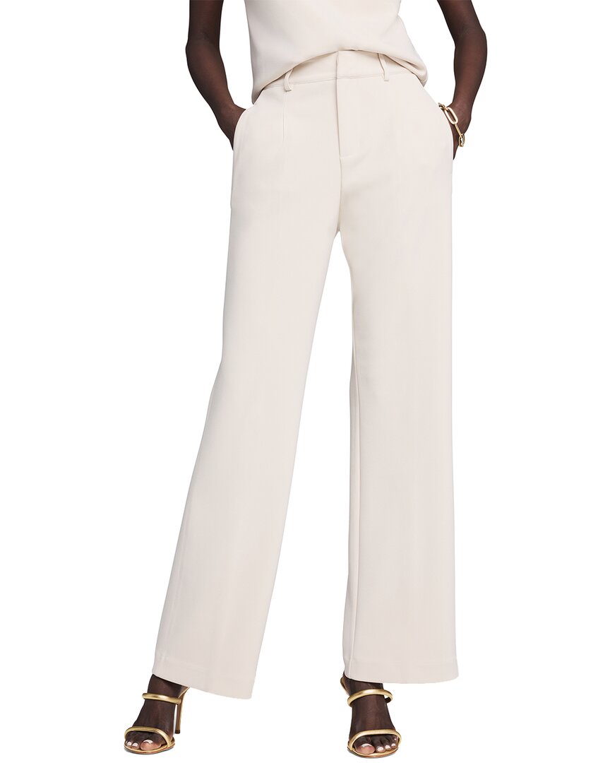 Nic+Zoe Knit Scuba Wide Leg Trouser Powder