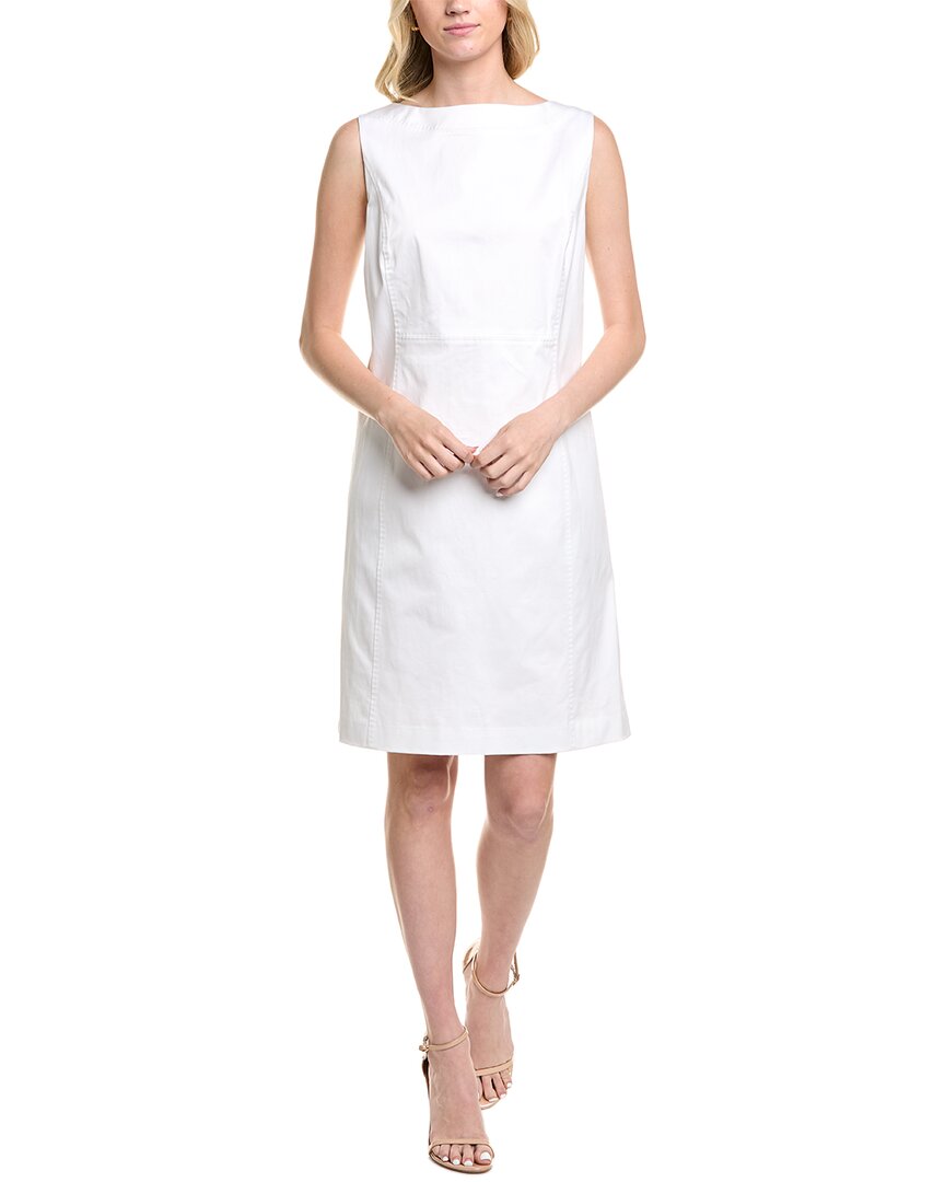 Lafayette 148 New York Lafayette 148 New York Sheath Bateau Neck Dress
