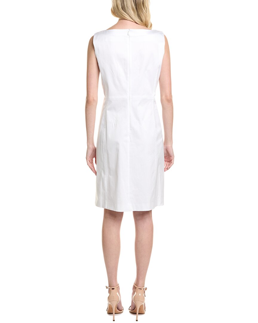 Lafayette 148 New York Lafayette 148 New York Sheath Bateau Neck Dress