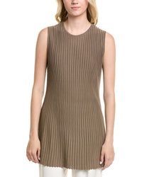 Lafayette 148 New York Lafayette 148 New York Ottoman Stitch Slim Tunic Sweater