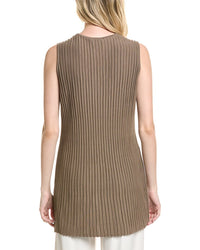 Lafayette 148 New York Lafayette 148 New York Ottoman Stitch Slim Tunic Sweater