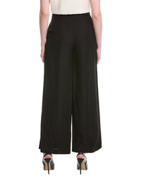 Lafayette 148 New York Thames Linen-Blend Wide Leg Pant
