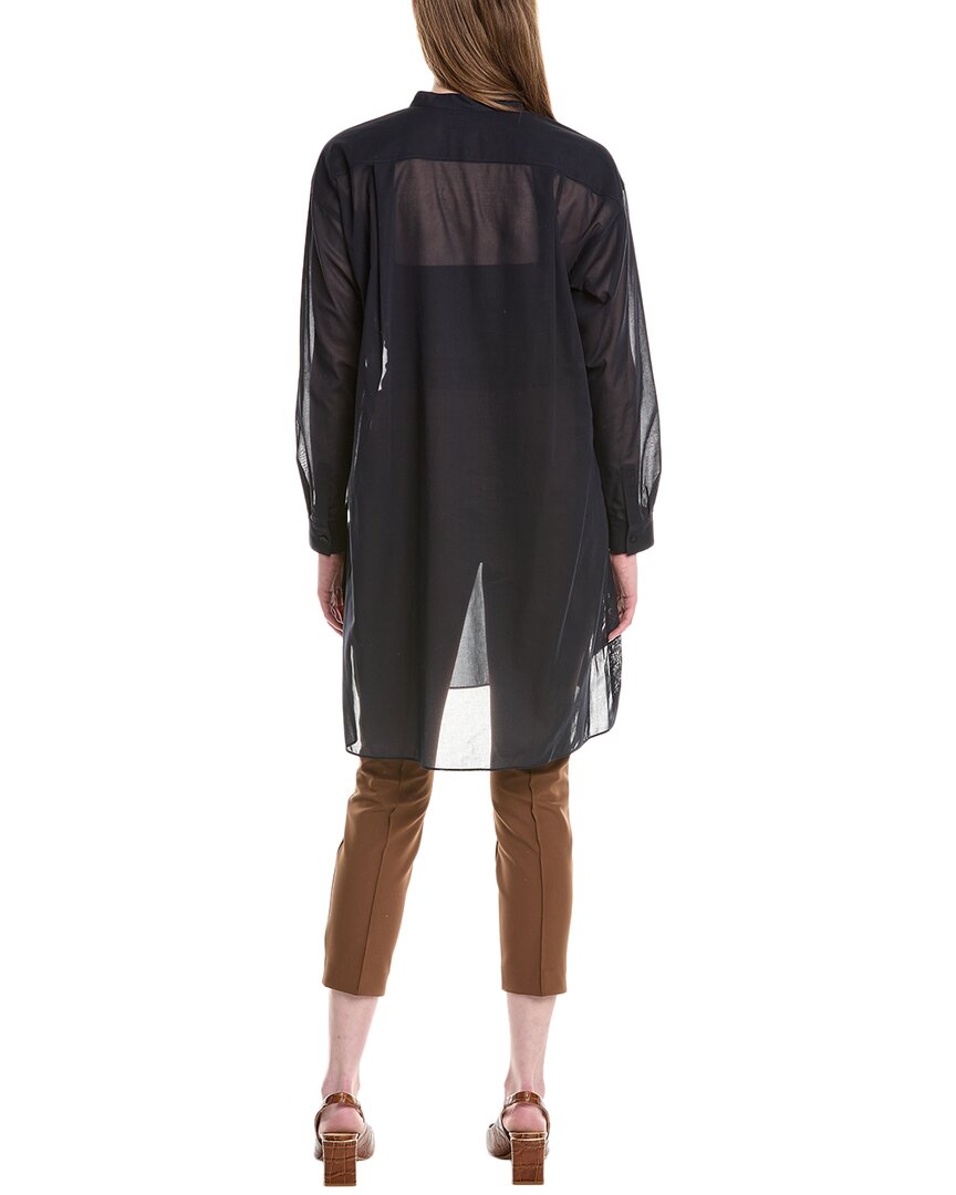 Lafayette 148 New York Band Collar Tunic
