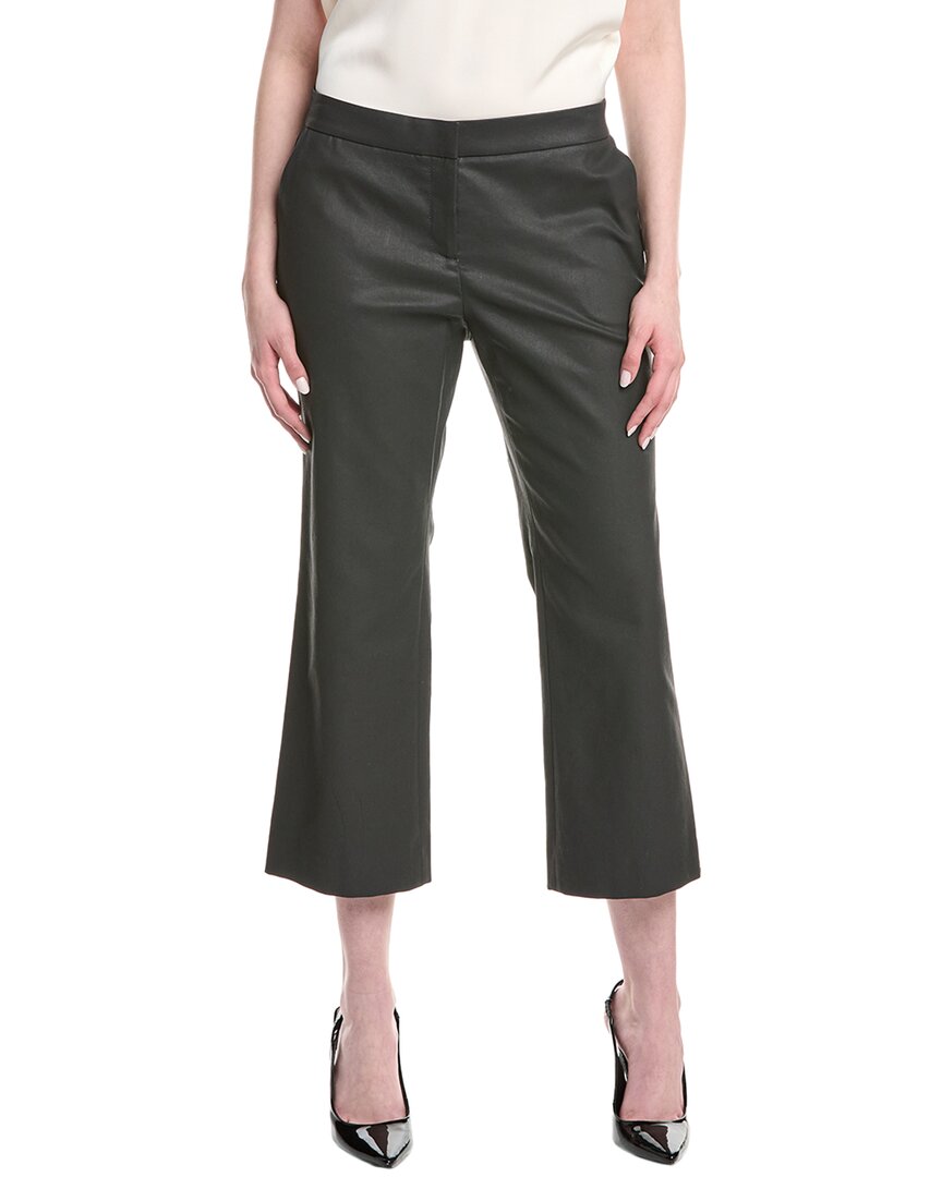 Lafayette 148 New York Cropped Manhattan Flare Pant Eclipse