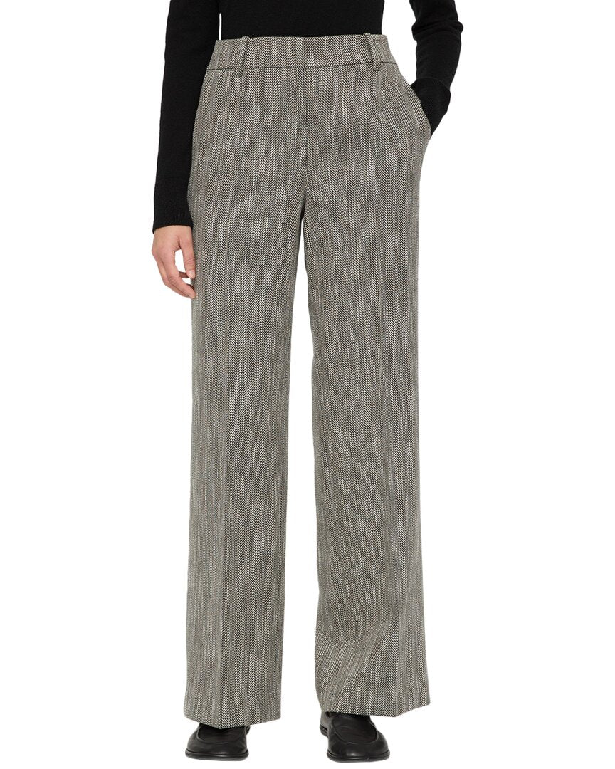 Lafayette 148 New York Sullivan Linen & Wool-Blend Utility Pant