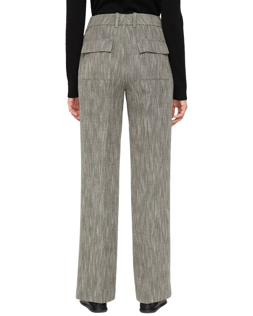 Lafayette 148 New York Sullivan Linen & Wool-Blend Utility Pant